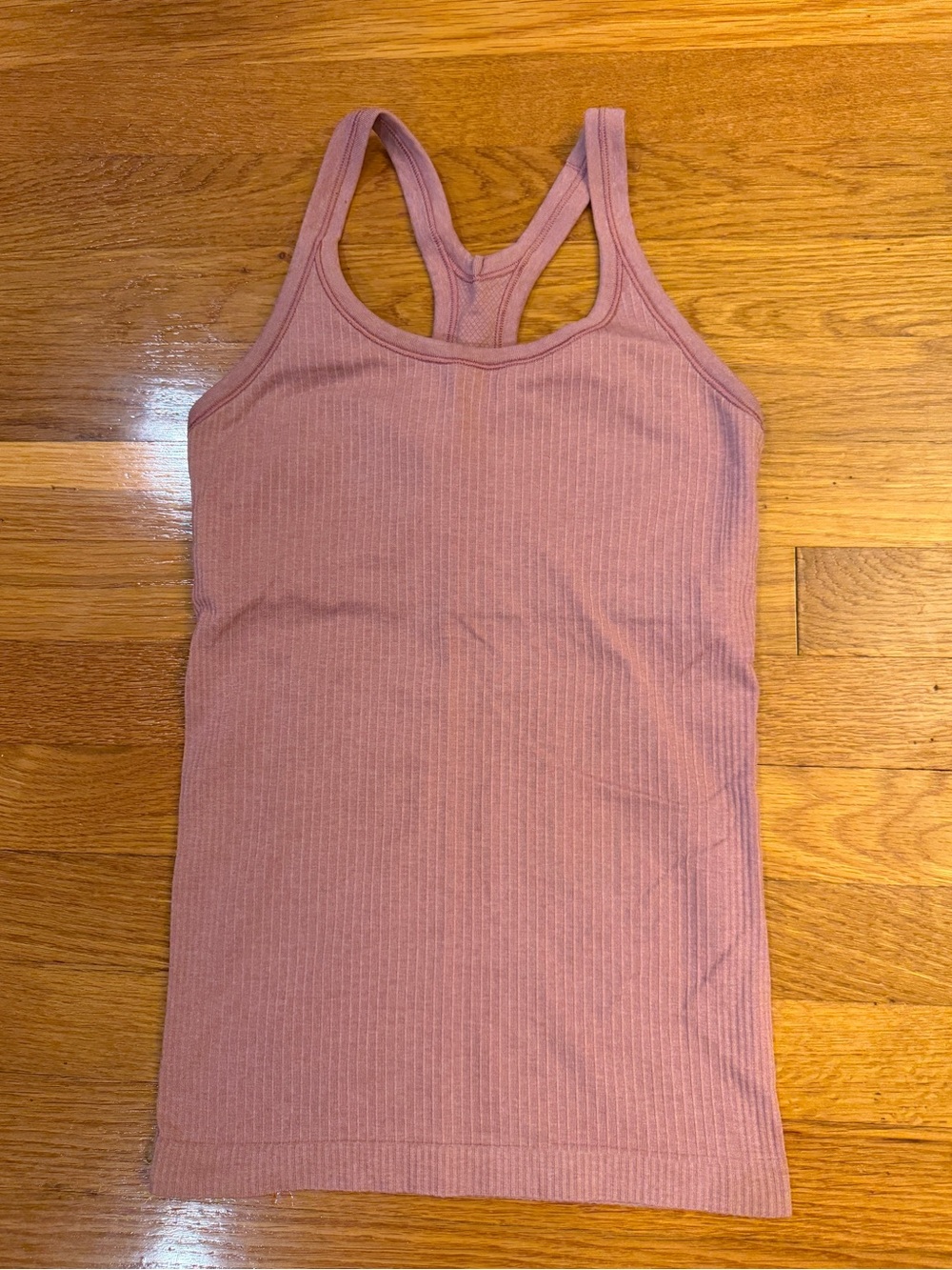 Lululemon Ebb to Street Tank Top in Mauve Pink - Size 4